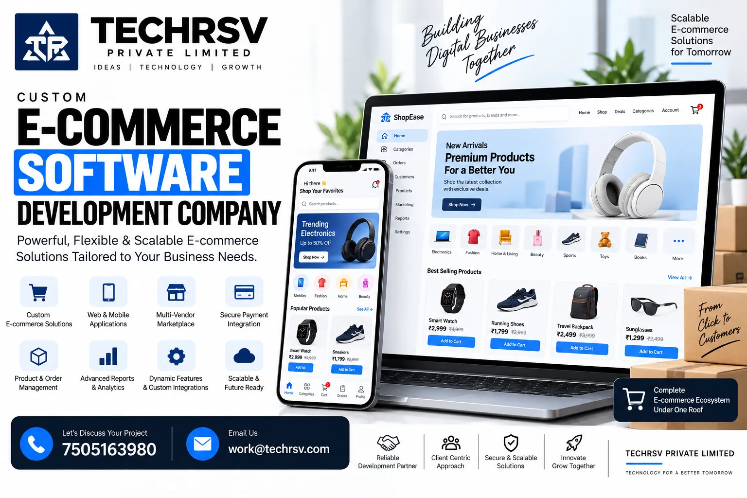 Custom E-commerce Software Development Company