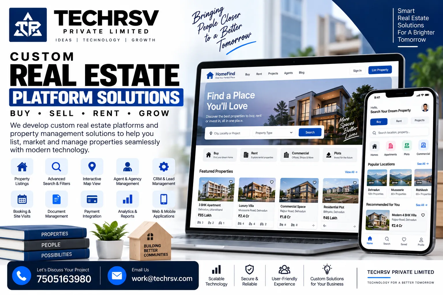 Custom Real Estate Platform Solutions